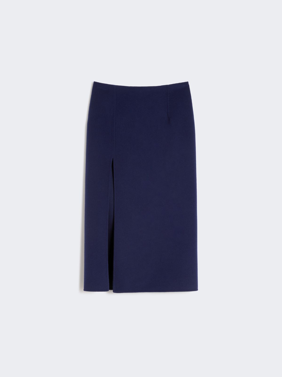 Long double-faced wool skirt - ULTRAMARINE - Max Mara - 9