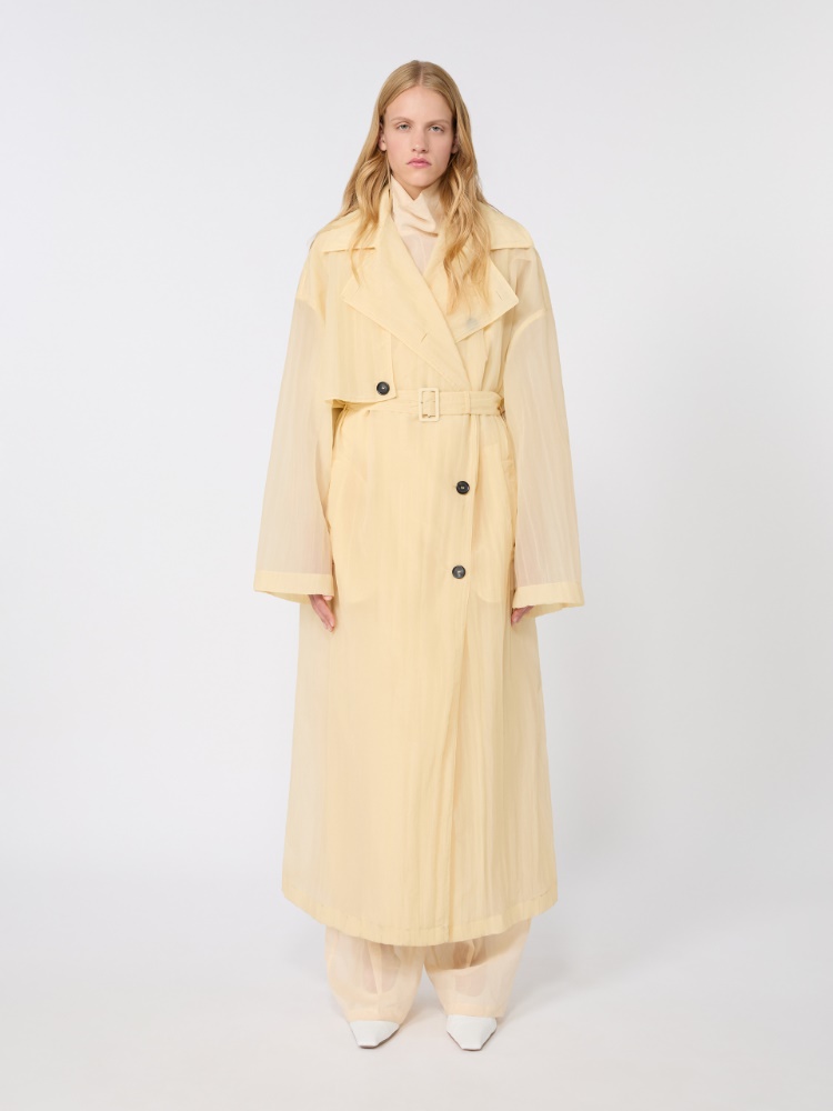 Two-piece technical-fabric trench coat - VANILLA - Max Mara - 2