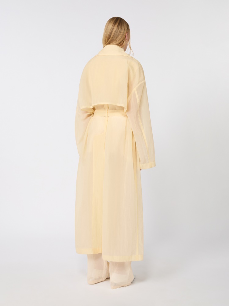 Two-piece technical-fabric trench coat - VANILLA - Max Mara - 3