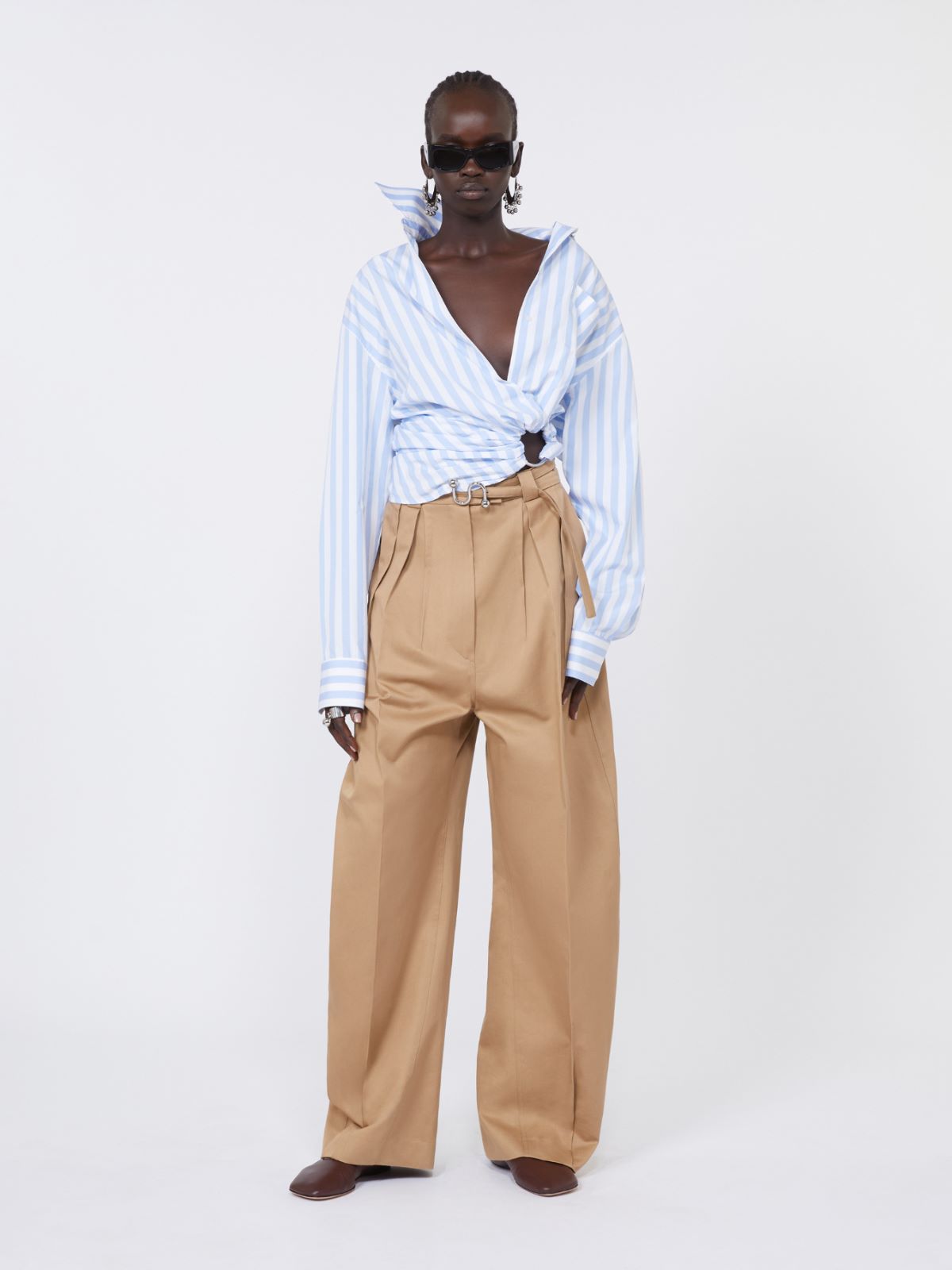 Oversize-Hose aus Gabardine - KEKS - Max Mara