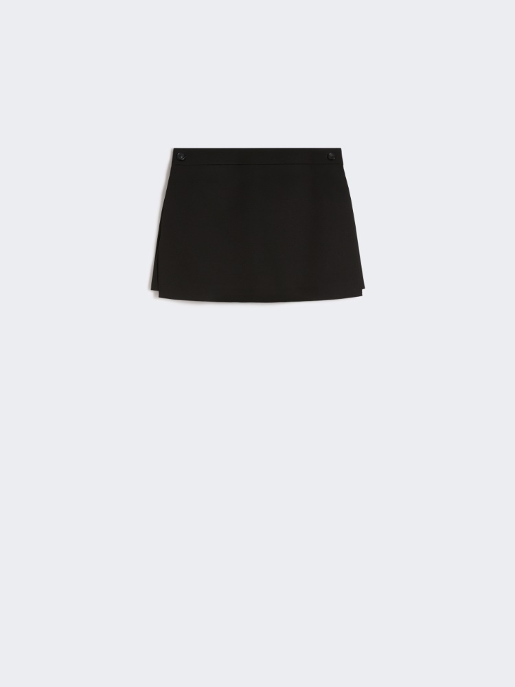 Viscose shorts - BLACK - Max Mara - 5