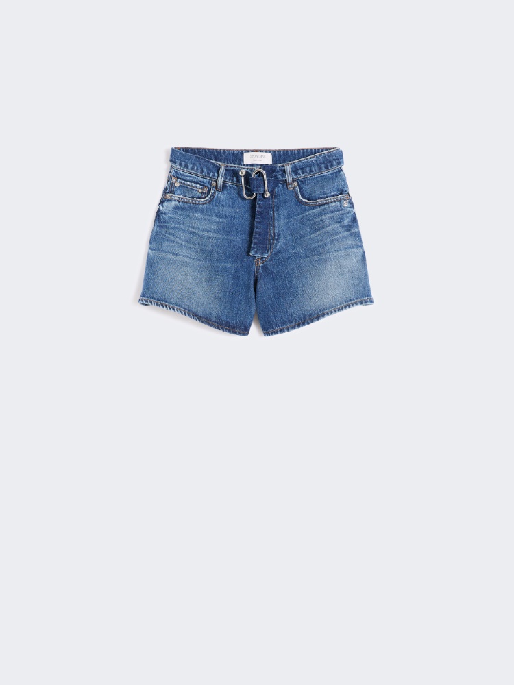 Denim shorts - MIDNIGHTBLUE - Max Mara