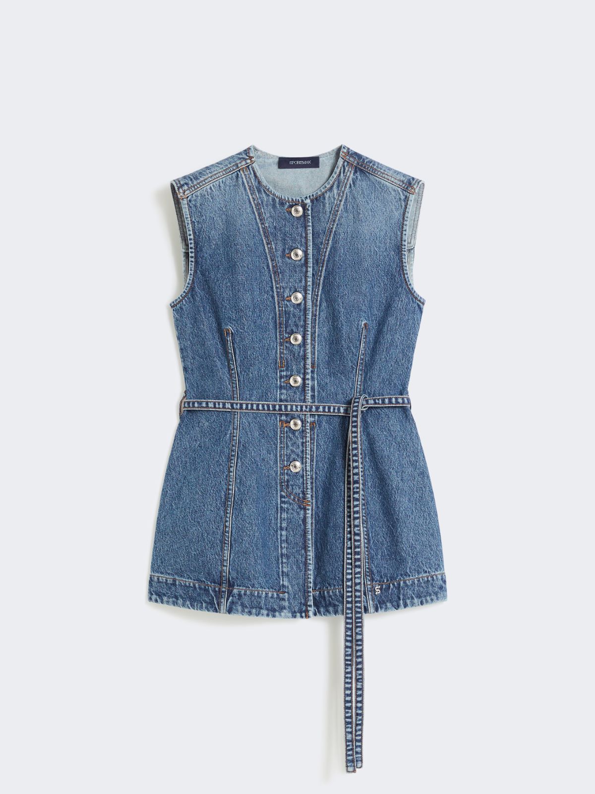 도미니오 코튼 탑 - MIDNIGHTBLUE - Max Mara - 11