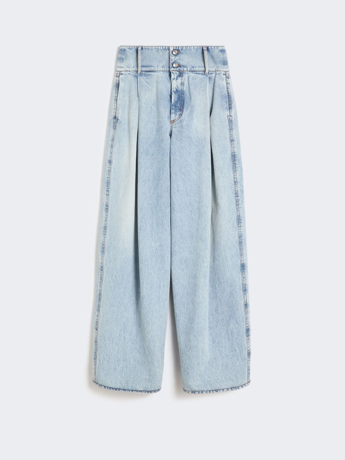 High-waisted baggy-cut jeans - MIDNIGHTBLUE - Max Mara - 5