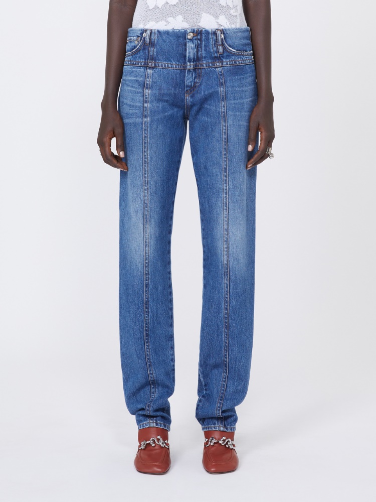 Slim-fit 5-pocket trousers - MIDNIGHTBLUE - 2