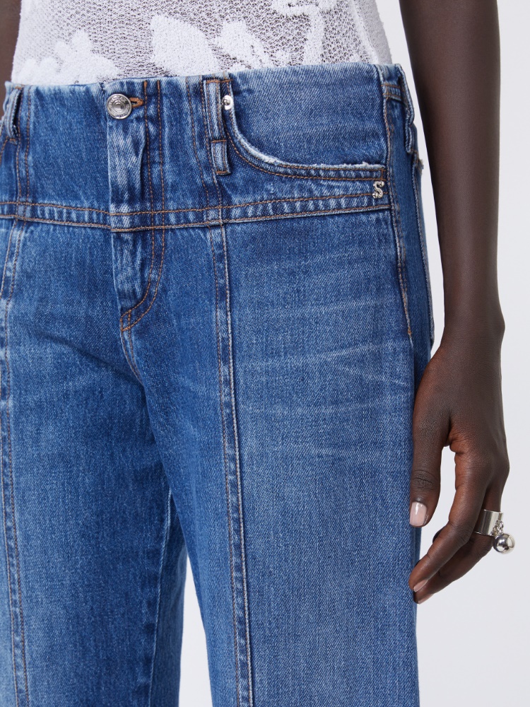 Slim-fit 5-pocket trousers - MIDNIGHTBLUE - 4