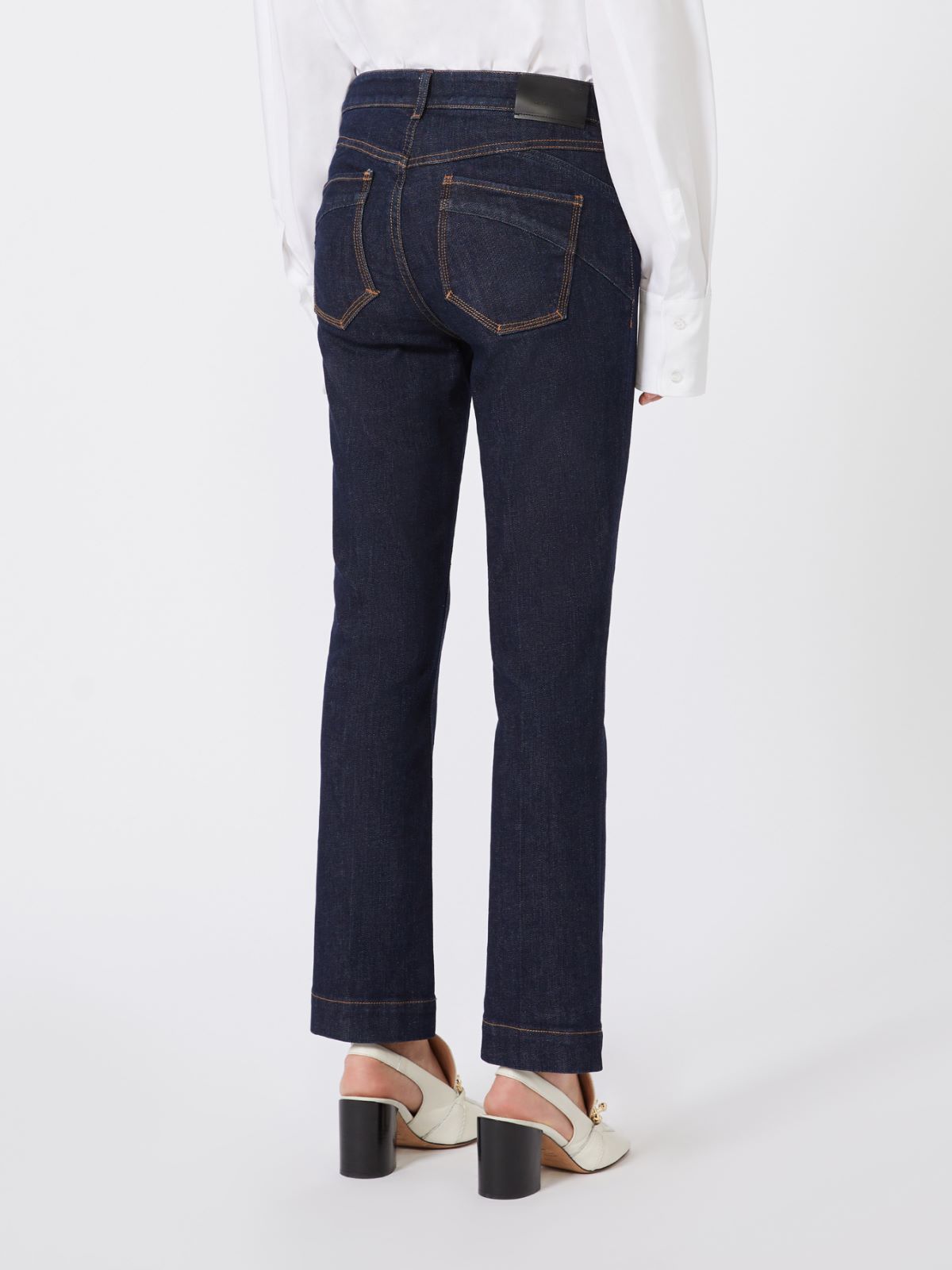 Perfect-fit mini flare jeans - ULTRAMARINE - Max Mara - 4