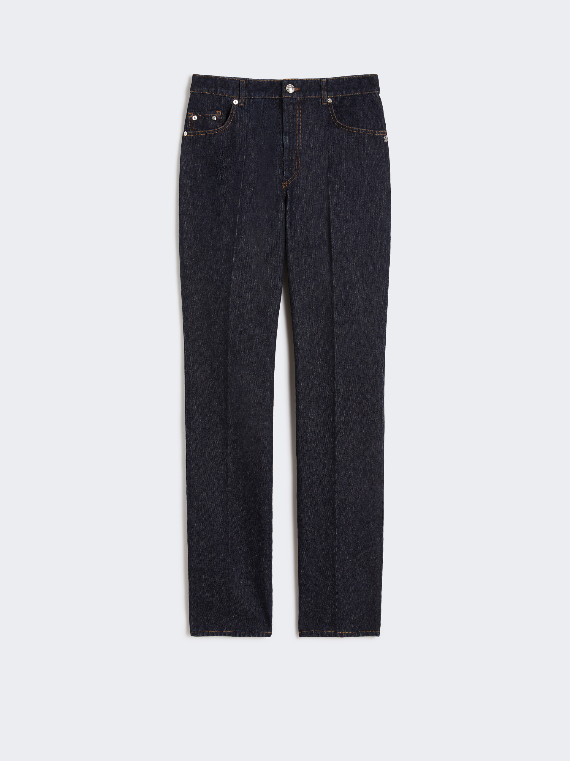 Slim-fit jeans with flared hems - MIDNIGHTBLUE - Max Mara - 5