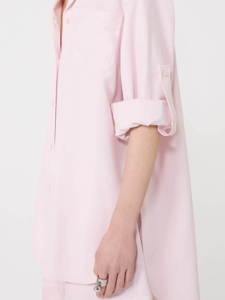 Satin overshirt - PINK - Max Mara - 5