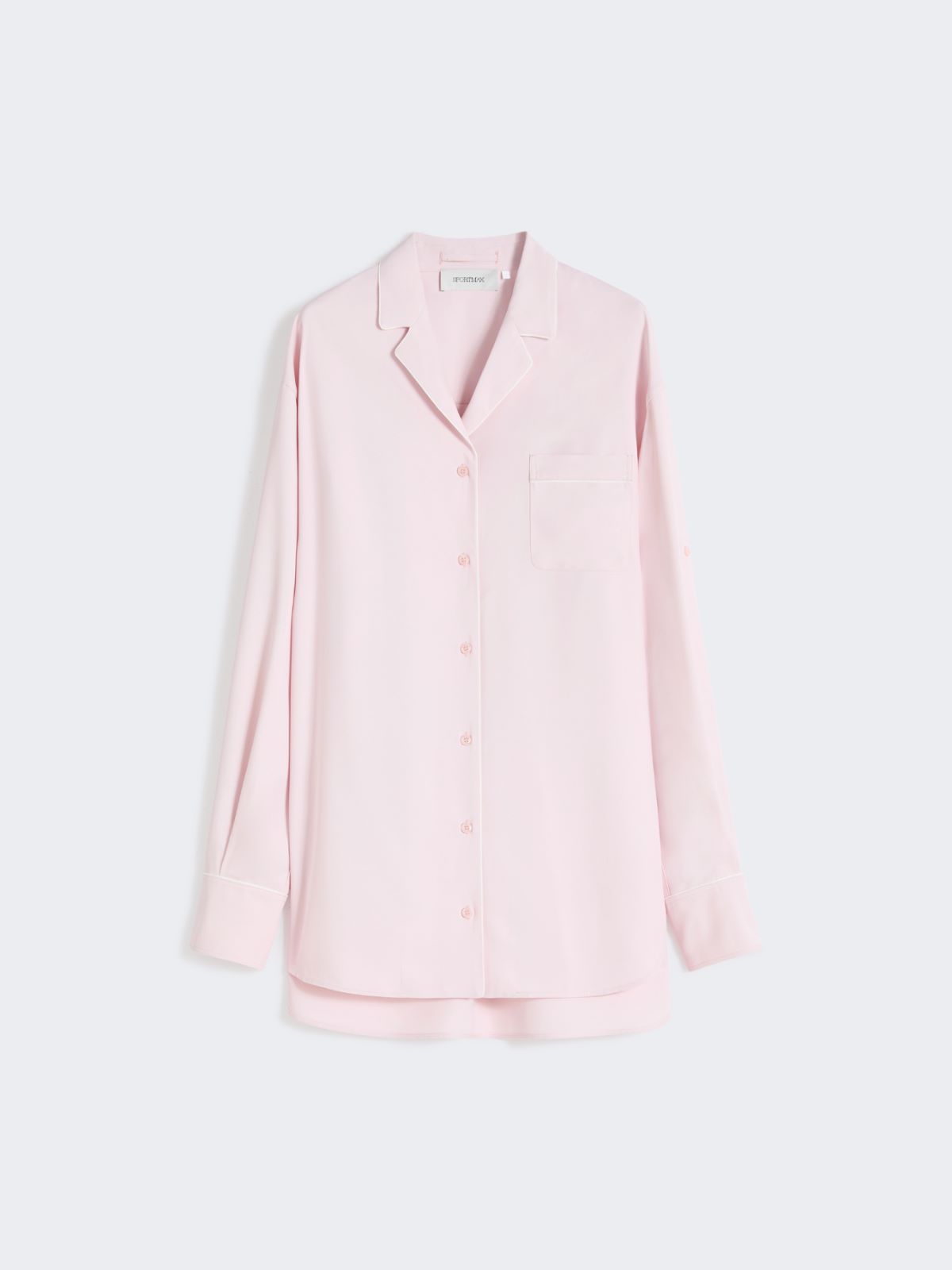 Satin overshirt - PINK - Max Mara - 6