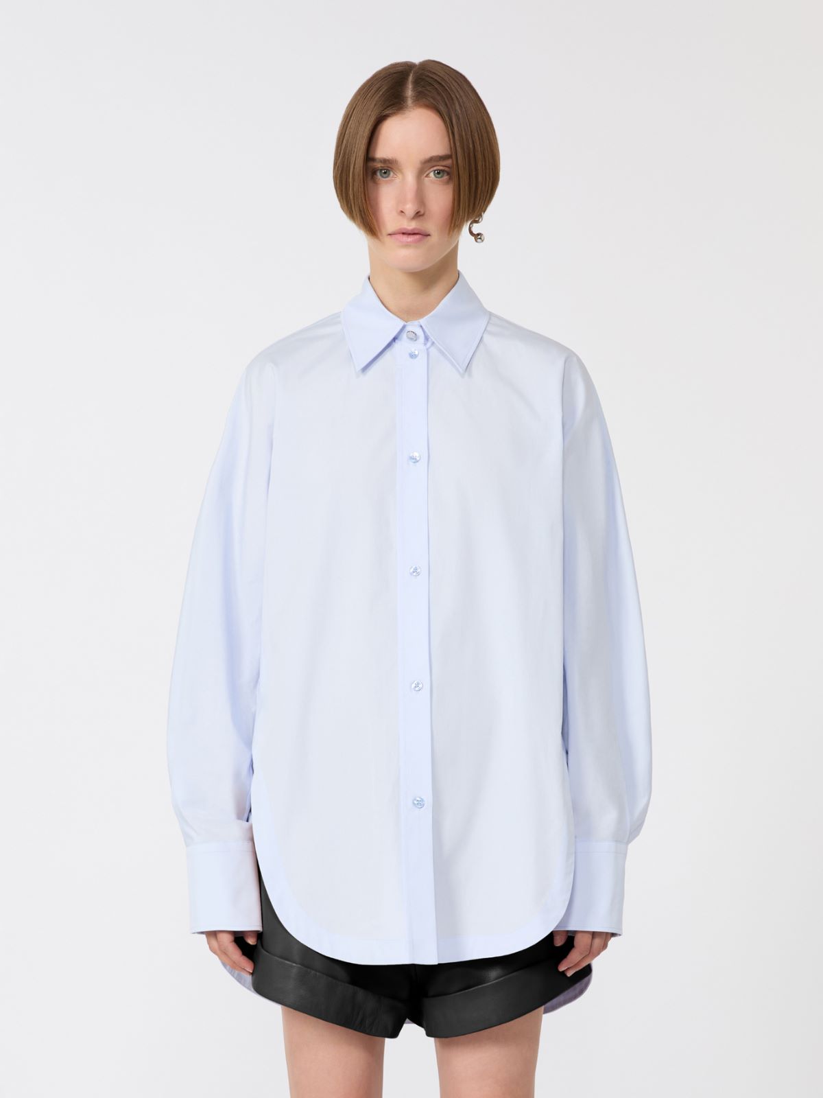 Poplin kimono-style tunic - AVIO - Max Mara - 6