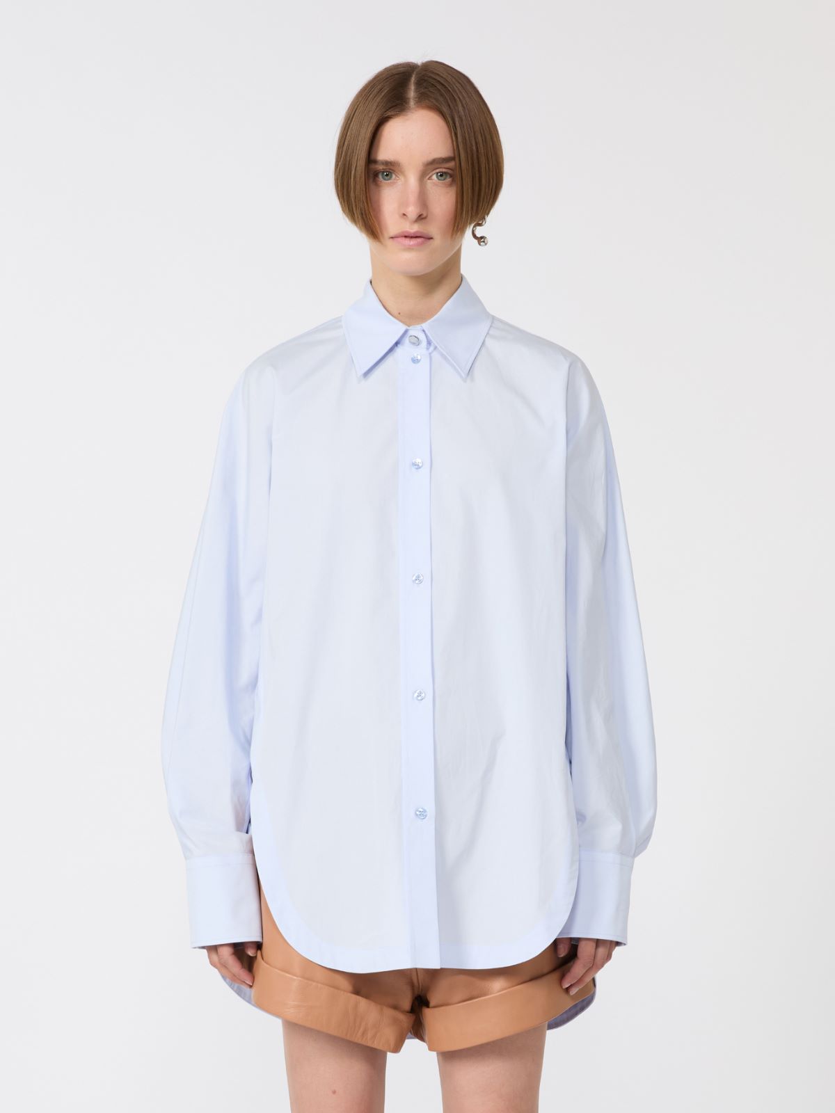 Poplin kimono-style tunic - AVIO - Max Mara - 6