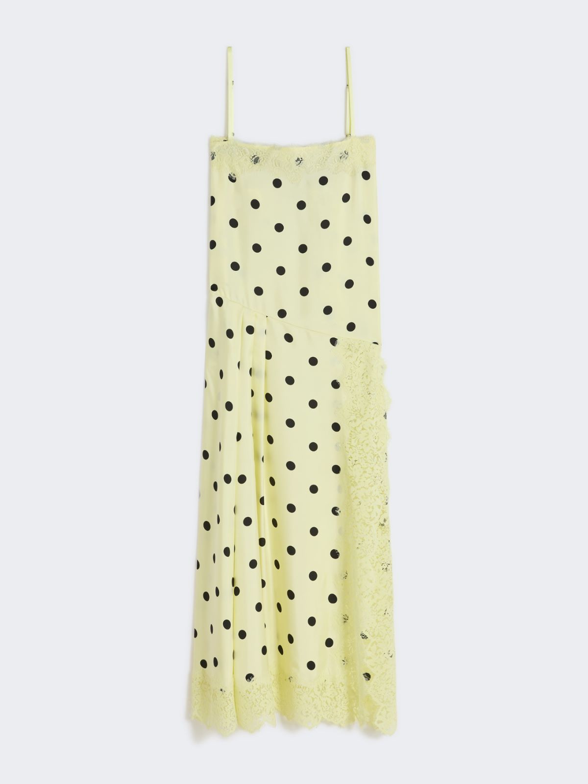 Lace-detail long dress - LEMON - Max Mara - 5