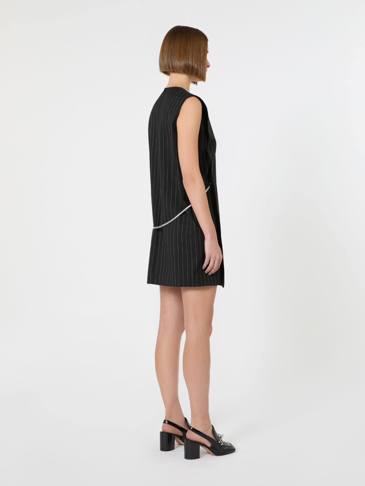 도미니오 버진울 드레스 - BLACK - Max Mara - 3