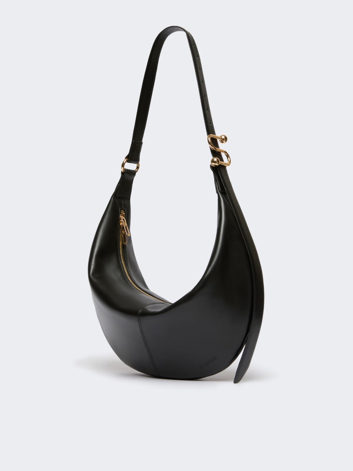 Nappa leather hobo bag - BLACK - Max Mara - 2