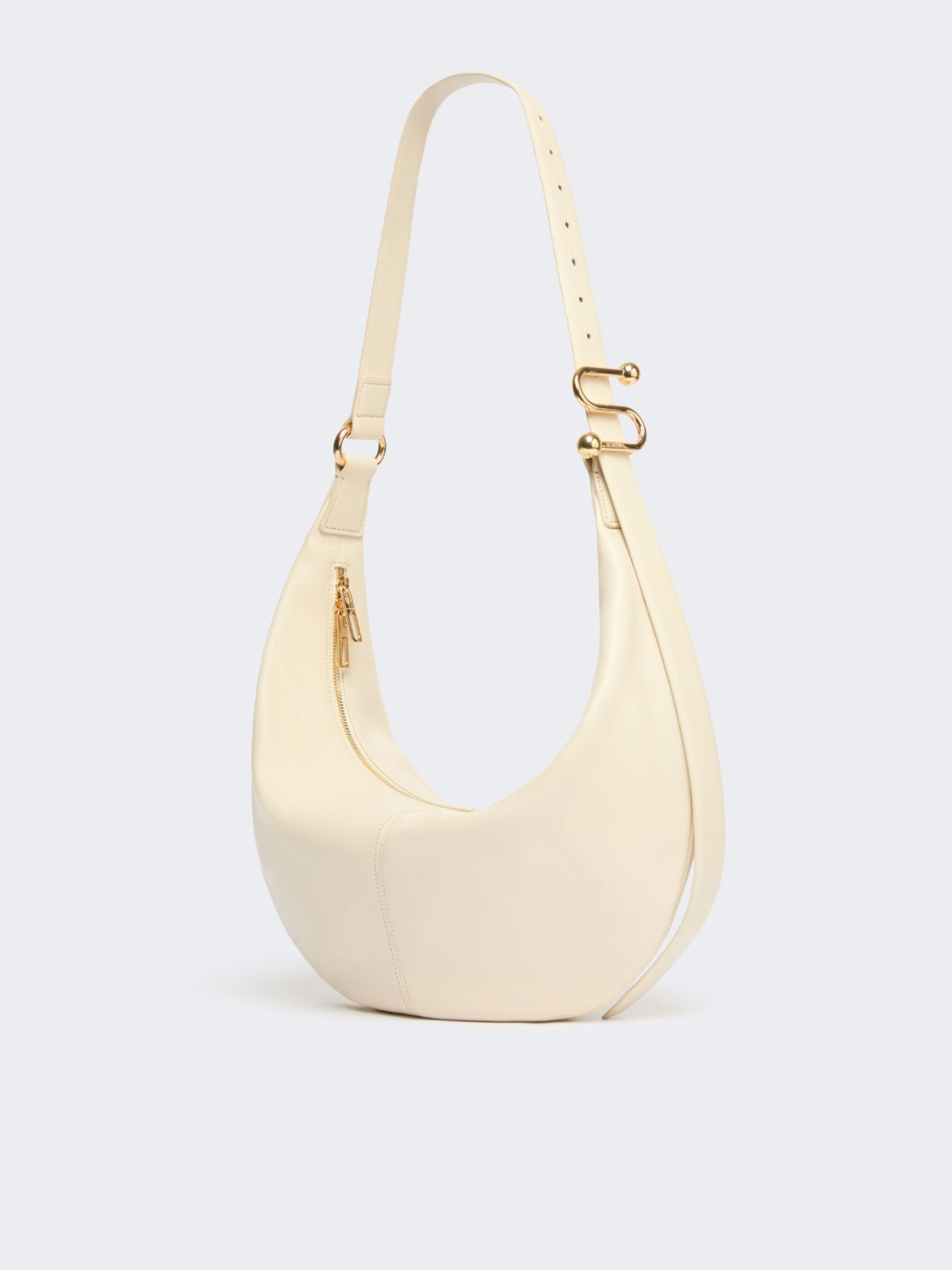 Nappa leather hobo bag - VANILLA - Max Mara - 2