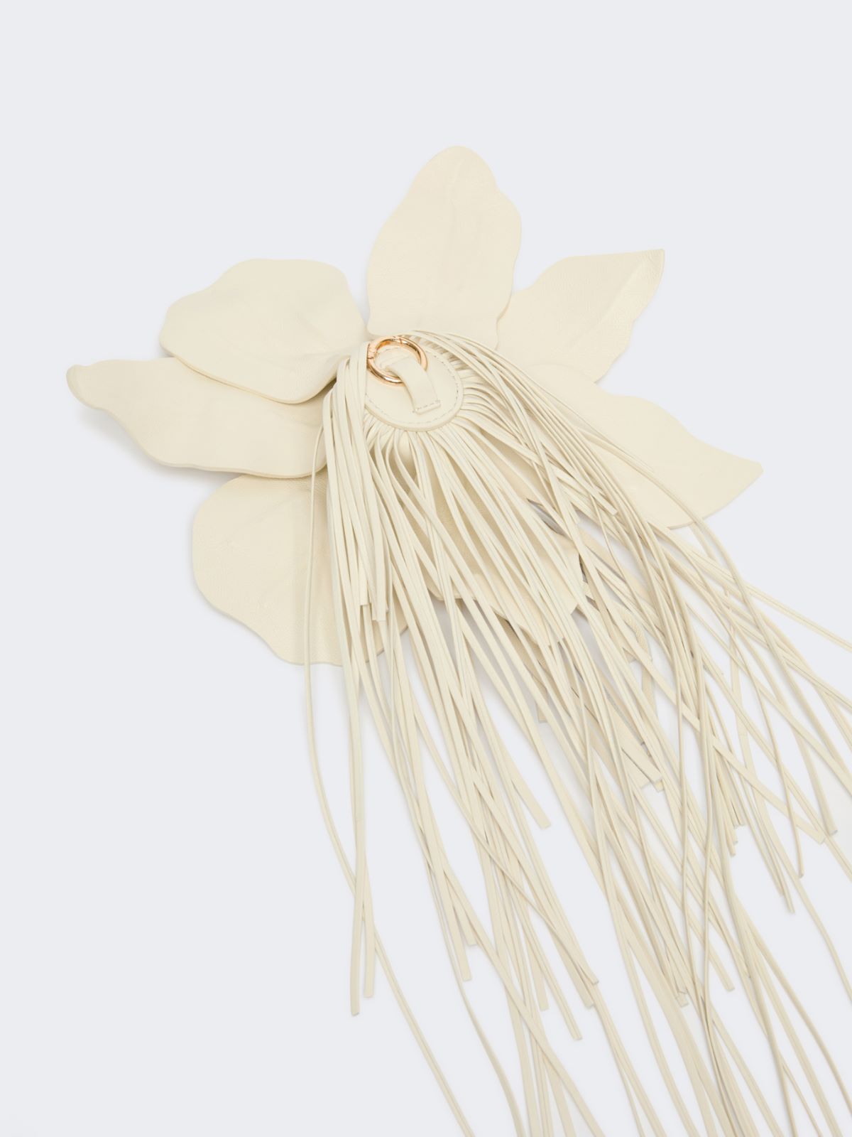 Nappa leather hobo bag - VANILLA - Max Mara - 4