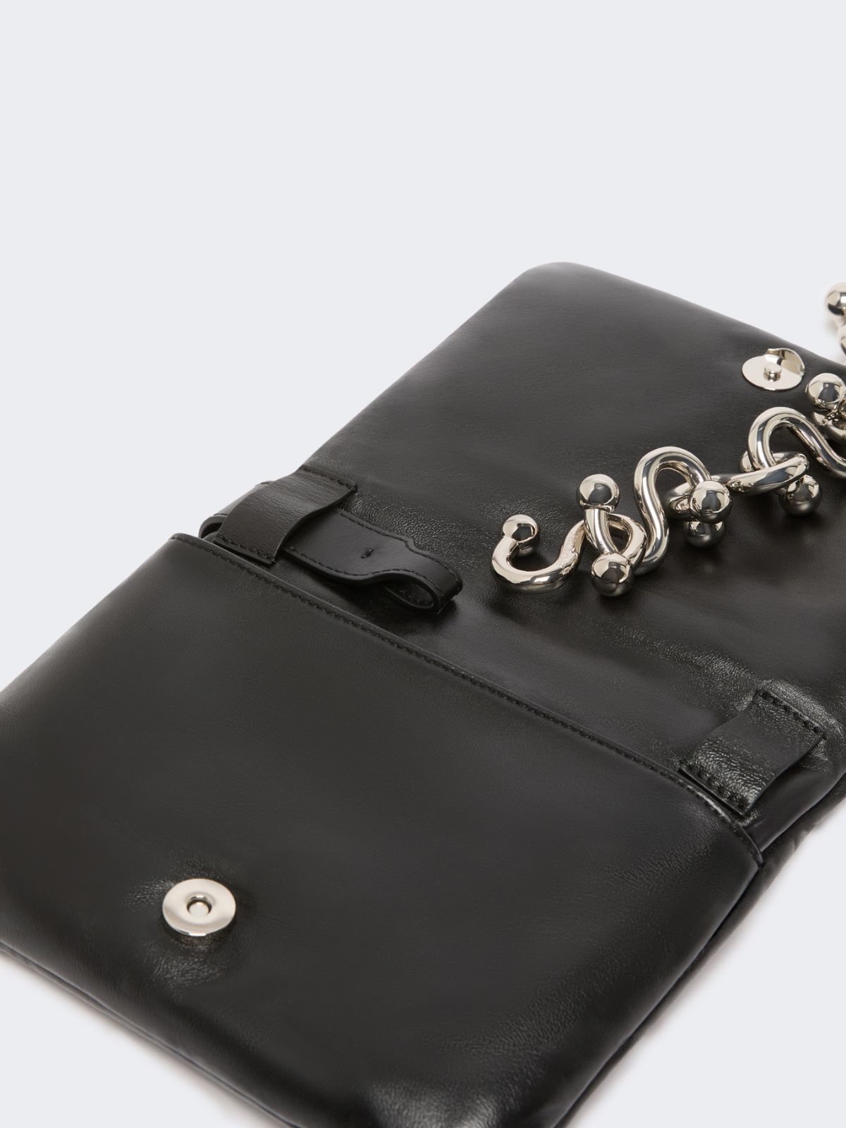 Soffy mini-bag in padded nappa leather - BLACK - Max Mara - 5