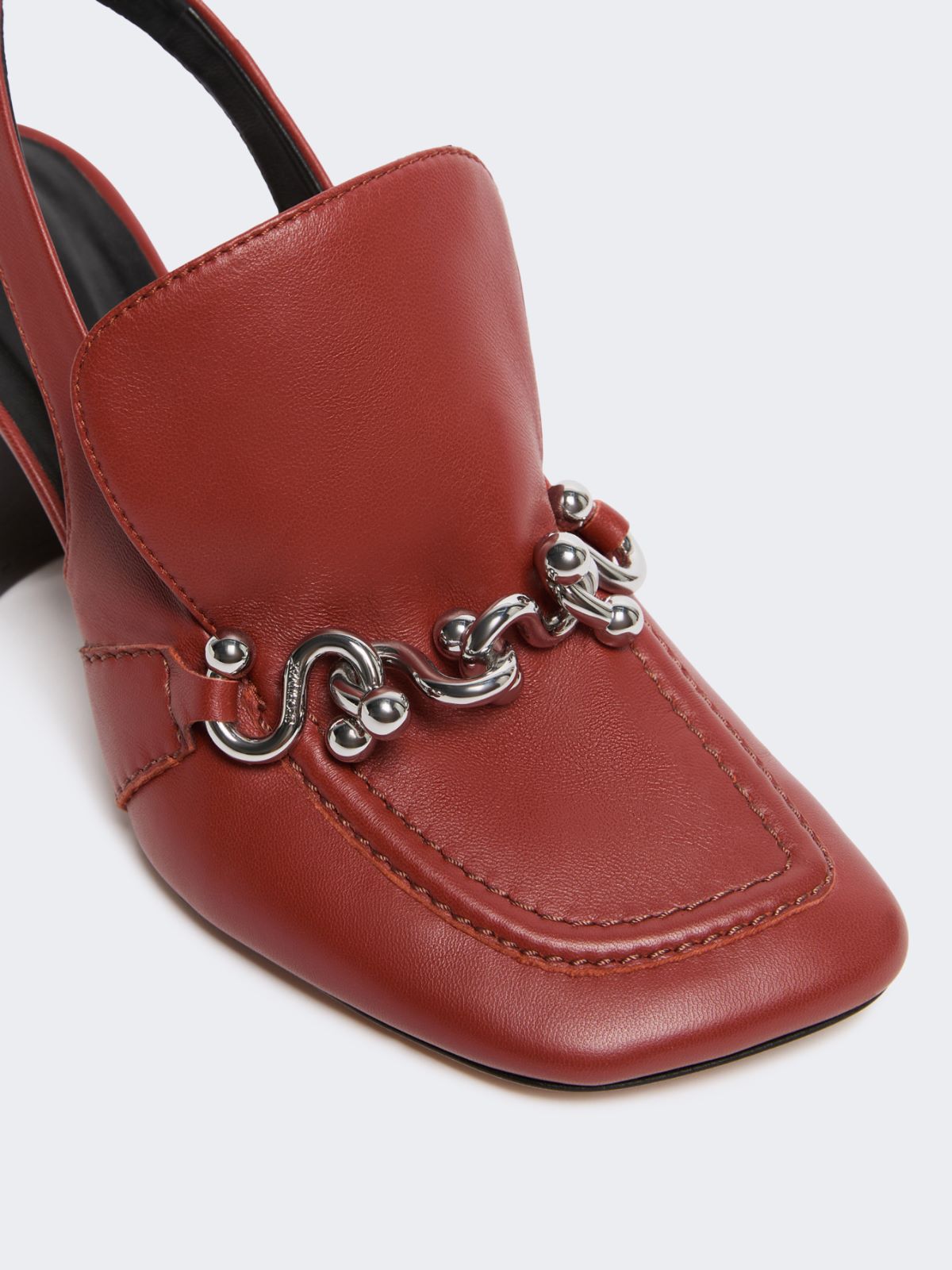 Slingbacks aus Nappaleder - ROST - Max Mara - 5