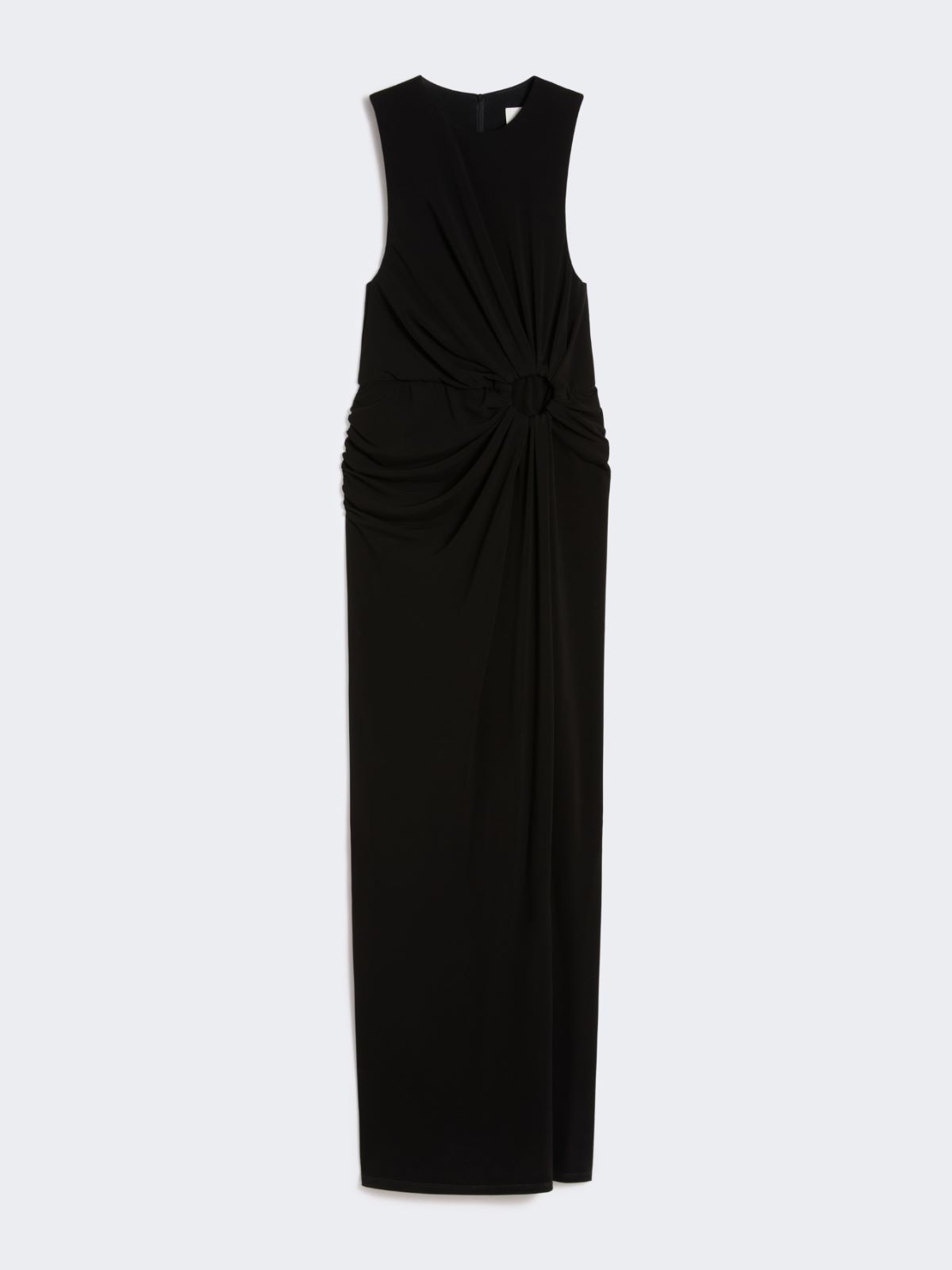 Sleeveless stretch jersey dress - BLACK - Max Mara - 5