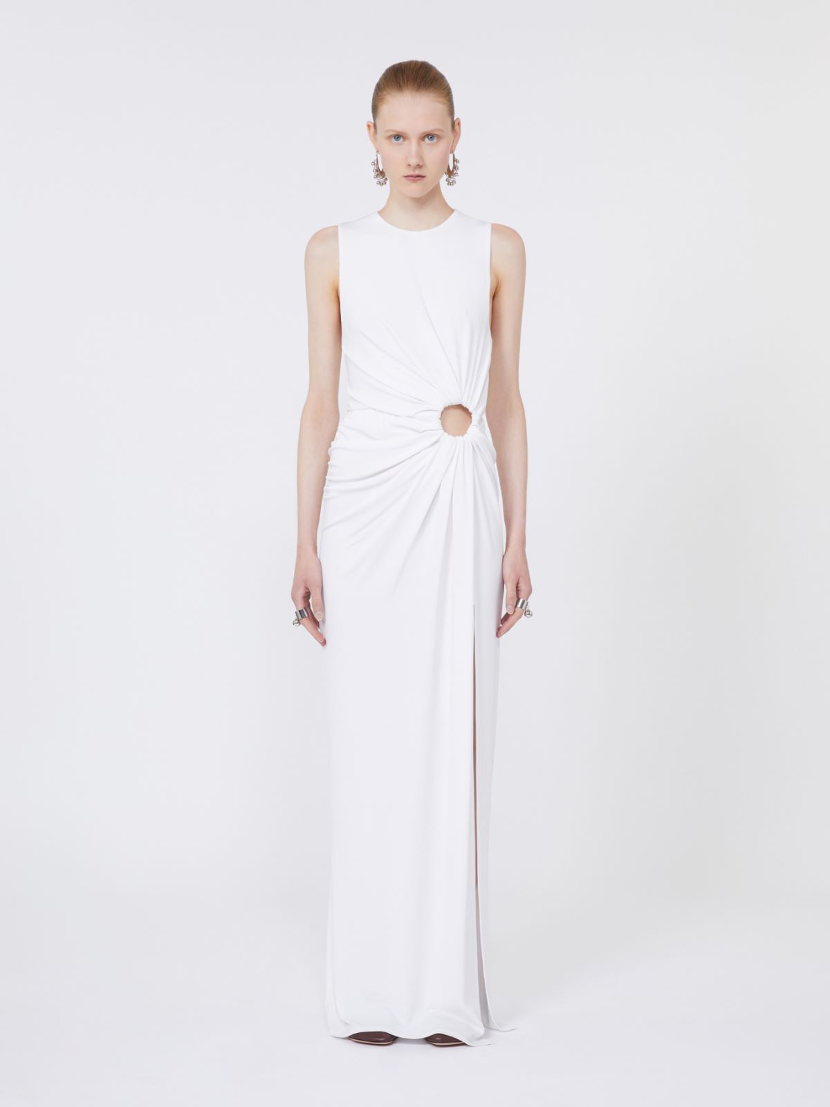 Sleeveless stretch jersey dress - MILK - Max Mara - 2