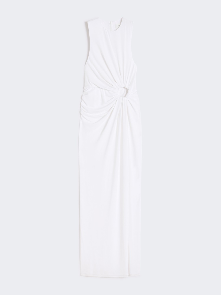 Sleeveless stretch jersey dress - MILK - Max Mara