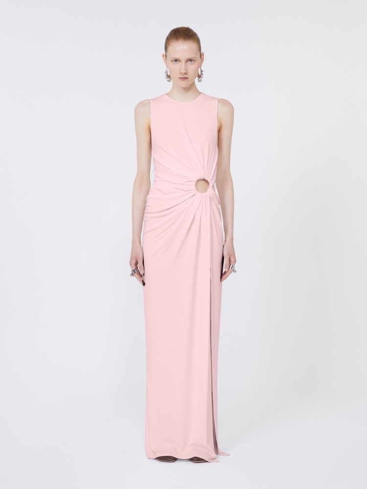 Sleeveless stretch jersey dress - PINK - Max Mara - 2
