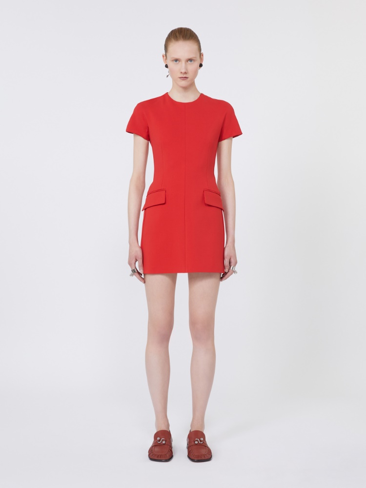 Jersey hourglass dress - CORAL - Max Mara - 2
