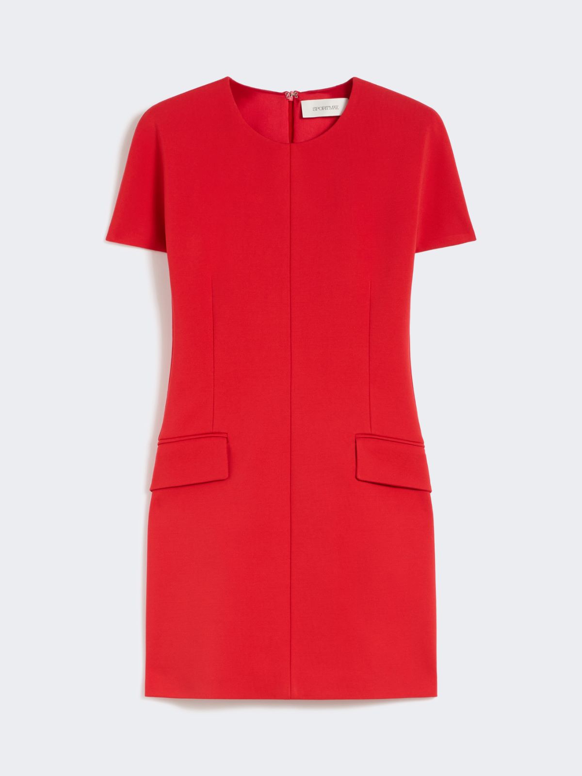 Jersey hourglass dress - CORAL - Max Mara - 5