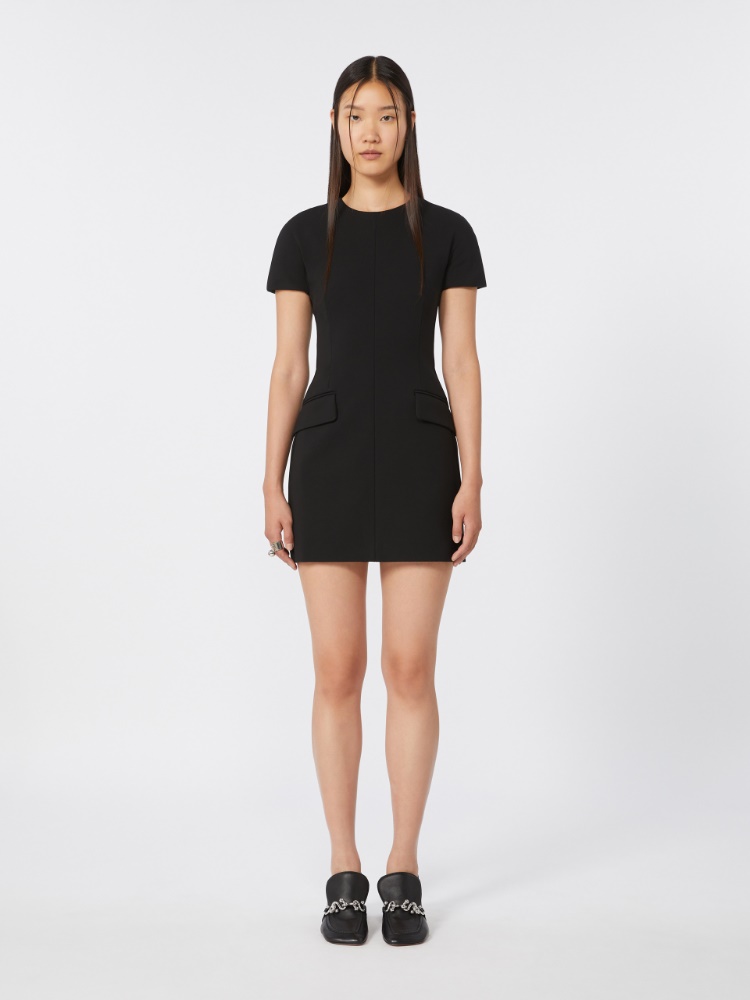 Jersey hourglass dress - BLACK - Max Mara - 2