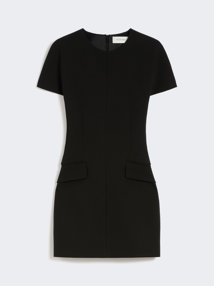 Jersey hourglass dress - BLACK - Max Mara