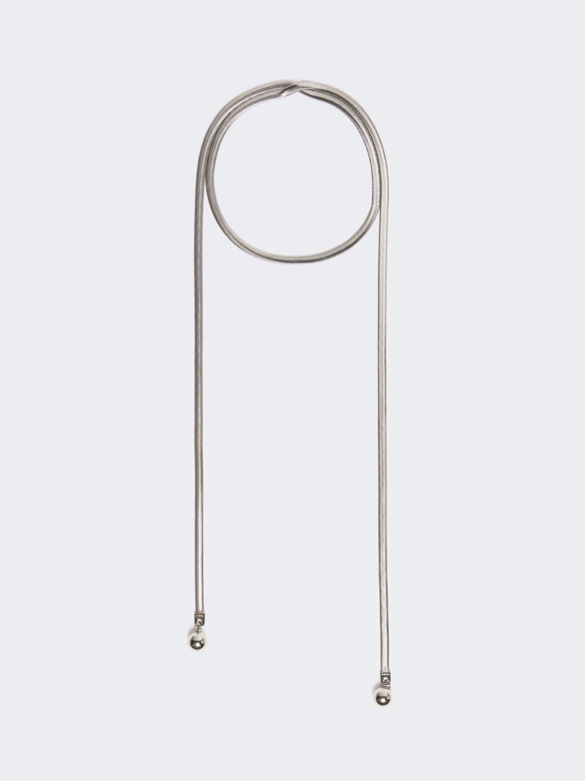 Sphere-detail metal necklace - PALLADIUM - Max Mara - 8