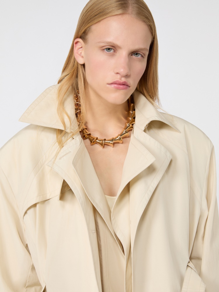 Choker necklace with floral elements - GOLD - Max Mara