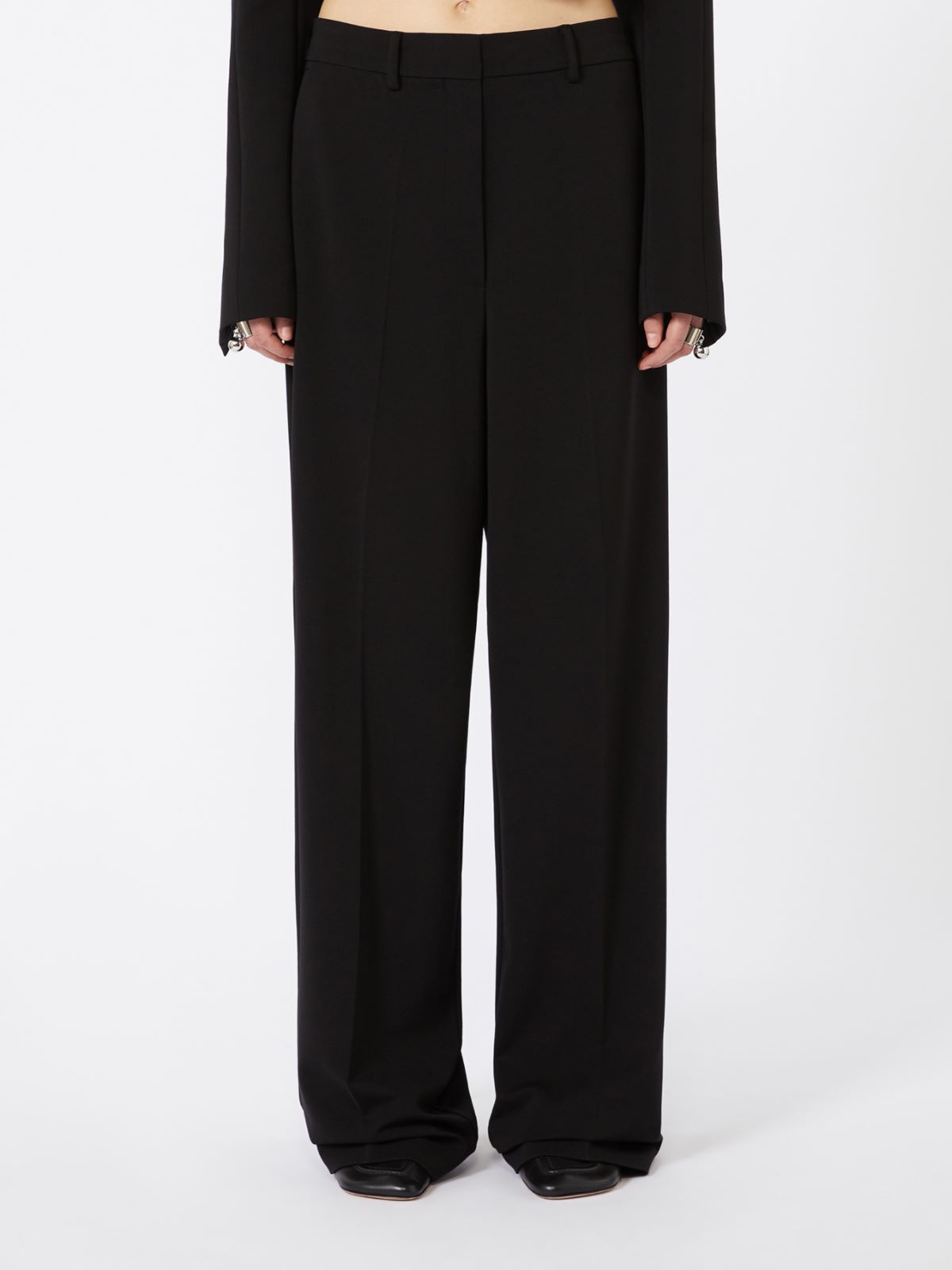Jersey trousers - BLACK - Max Mara - 2