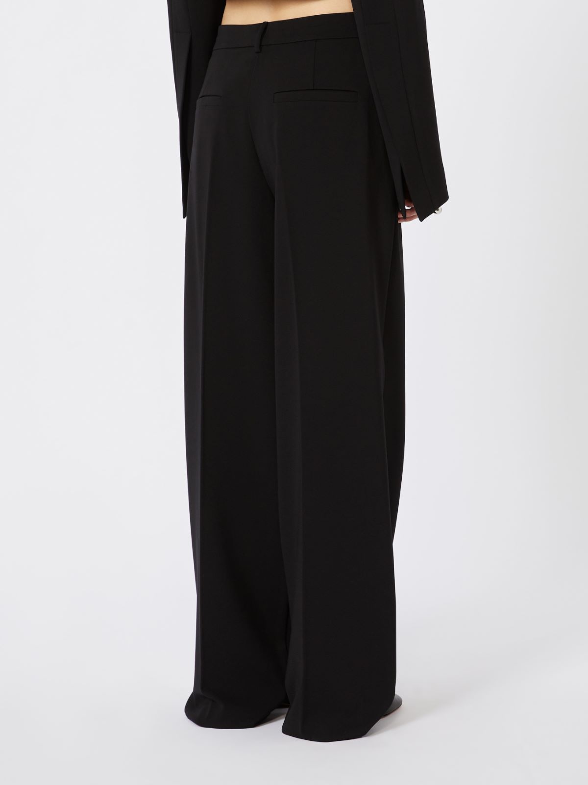 Jersey trousers - BLACK - Max Mara - 3