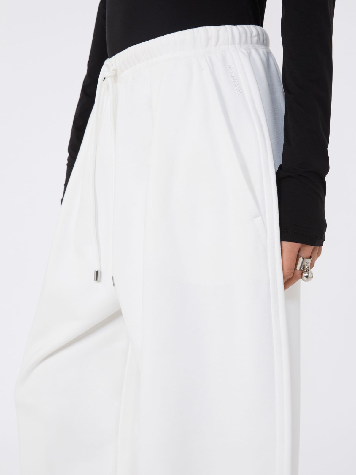 Fleece trousers - IVORY - Max Mara - 5