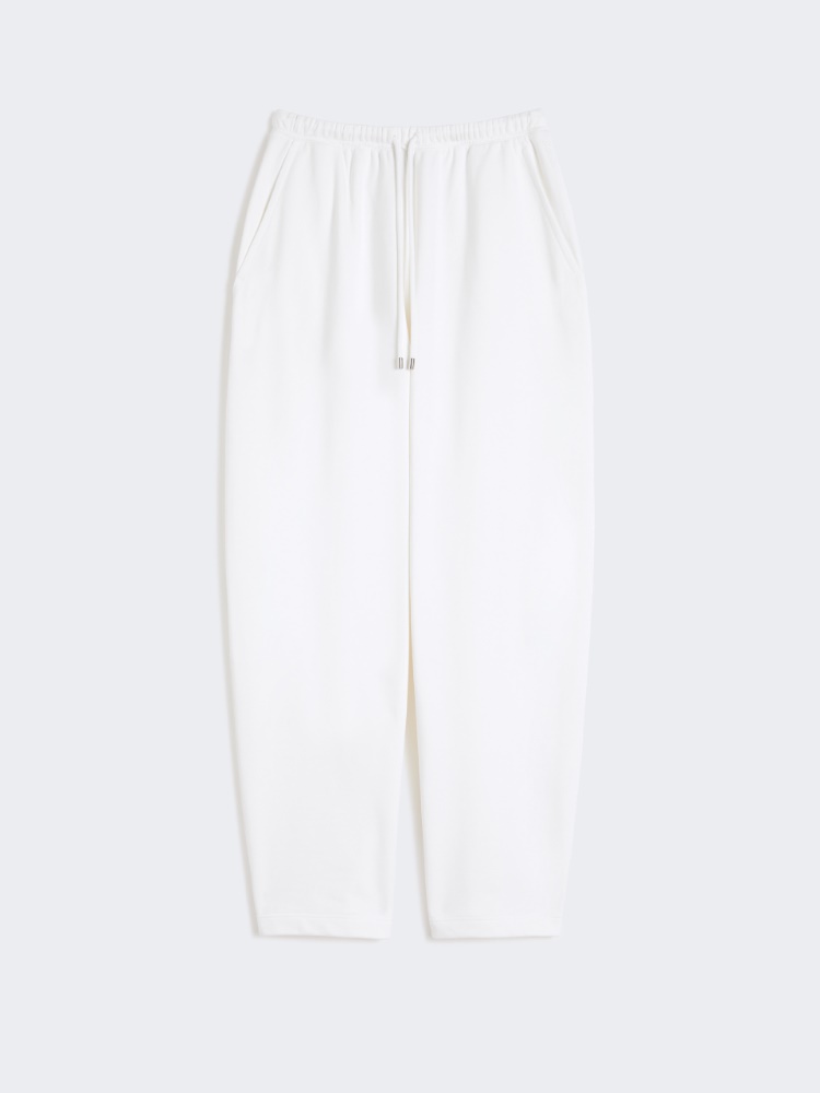 Fleece trousers - IVORY - Max Mara