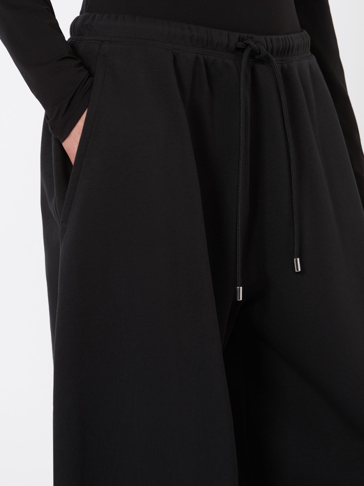 Fleece trousers - BLACK - Max Mara - 4