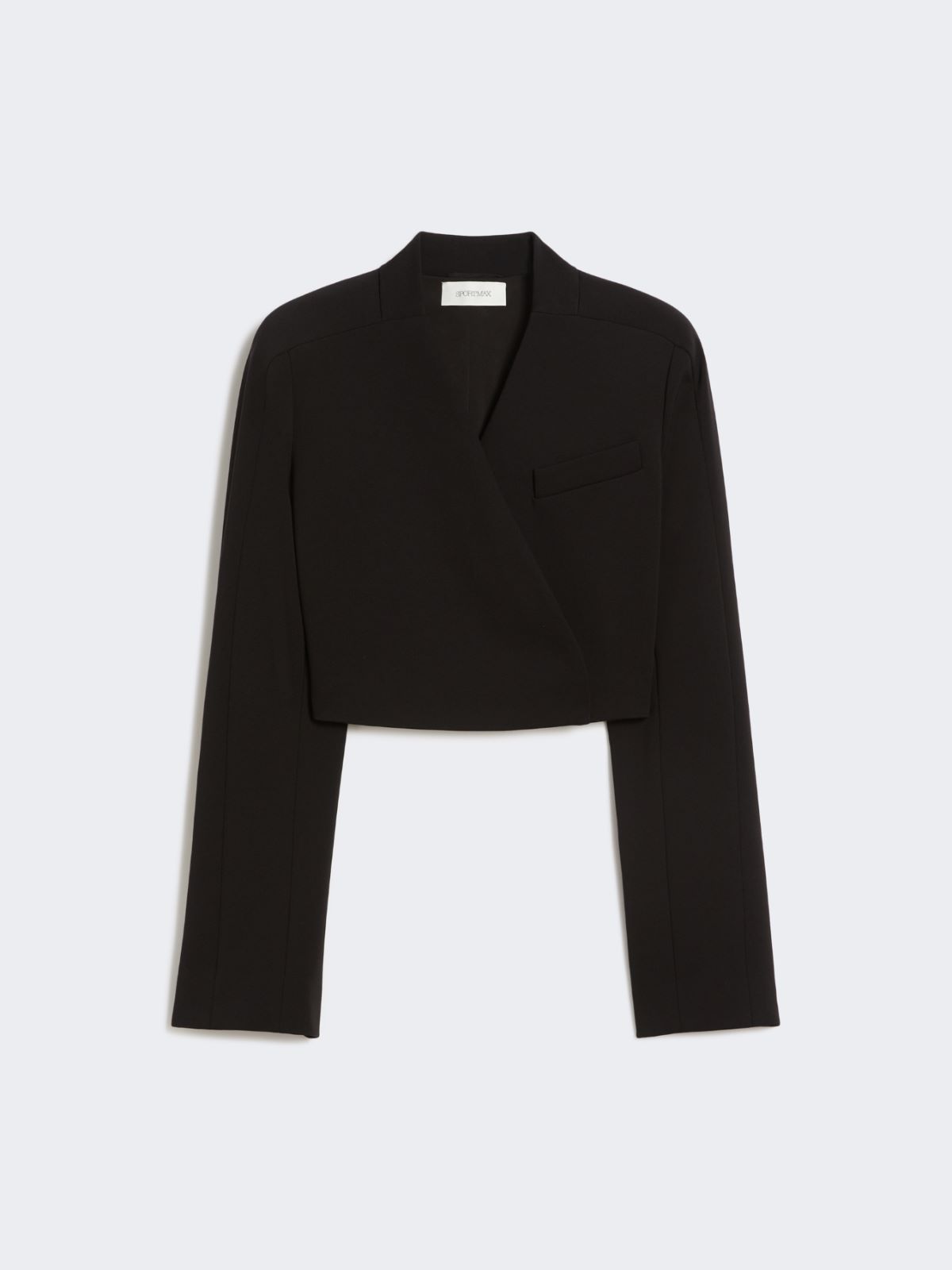 Short jersey jacket - BLACK - Max Mara - 10