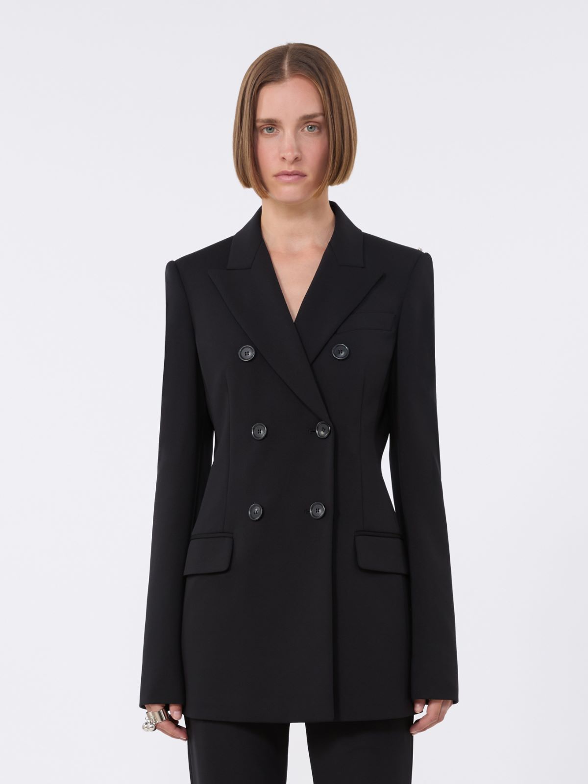 Jersey blazer - BLACK - Max Mara - 6