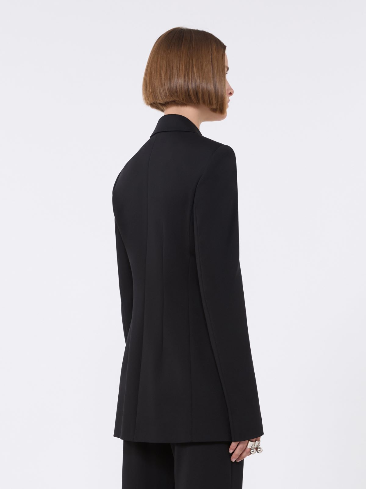 Jersey blazer - BLACK - Max Mara - 6