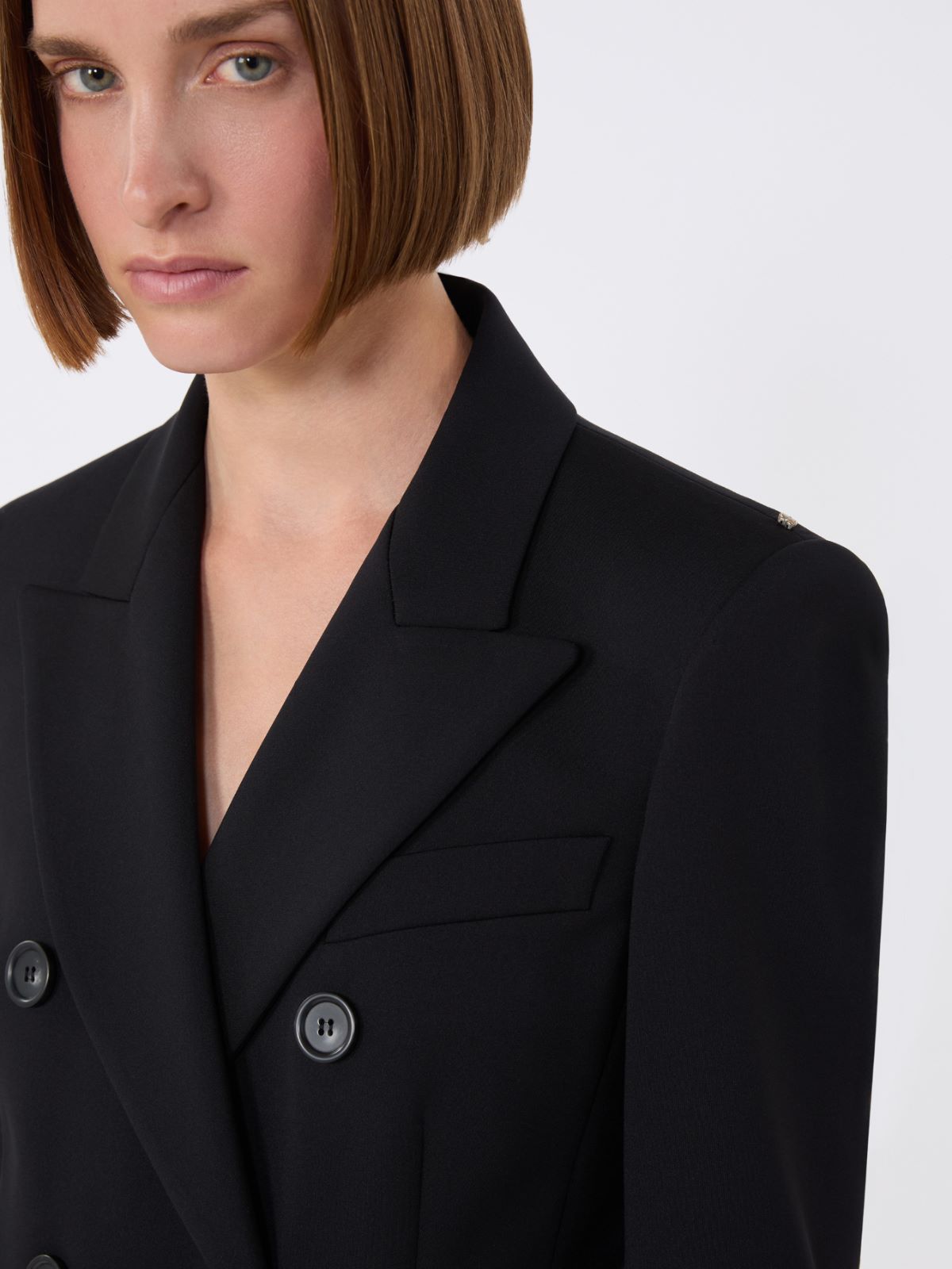 Jersey blazer - BLACK - Max Mara - 6