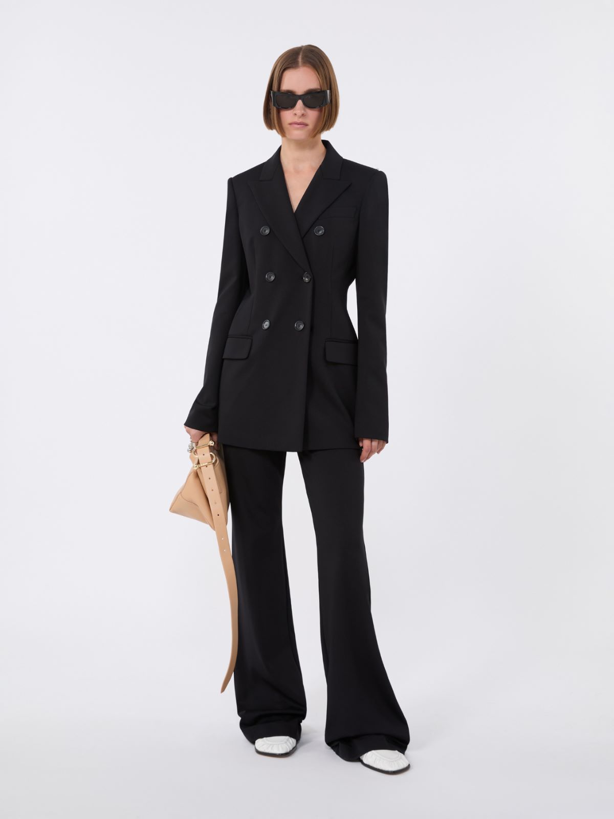 Jersey blazer - BLACK - Max Mara - 6