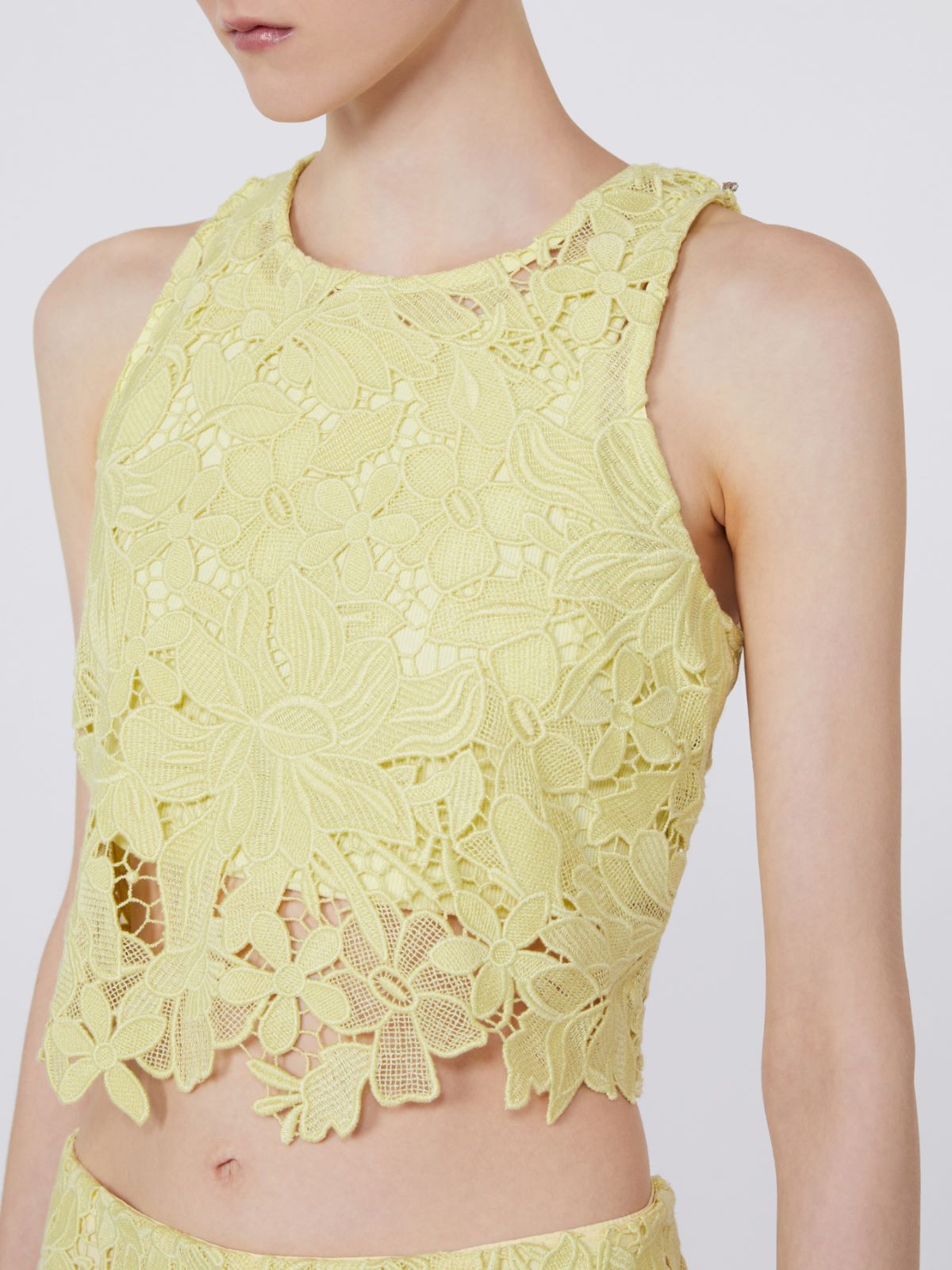 Short macramé top - LEMON - Max Mara - 5
