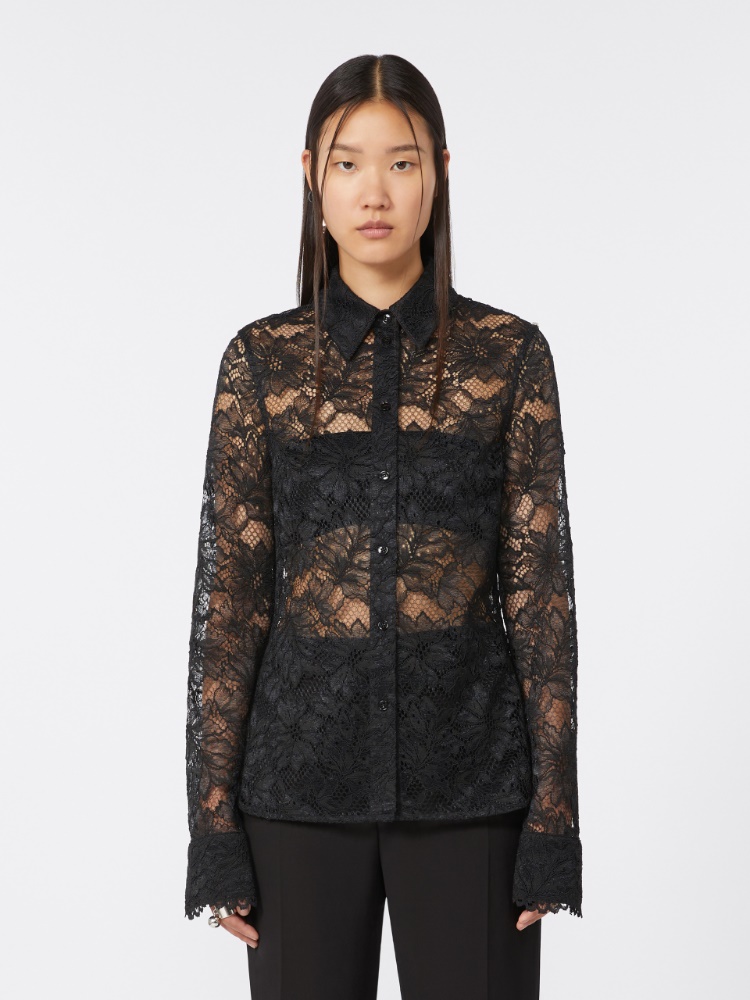 덴티체 폴리 셔츠 - BLACK - 2