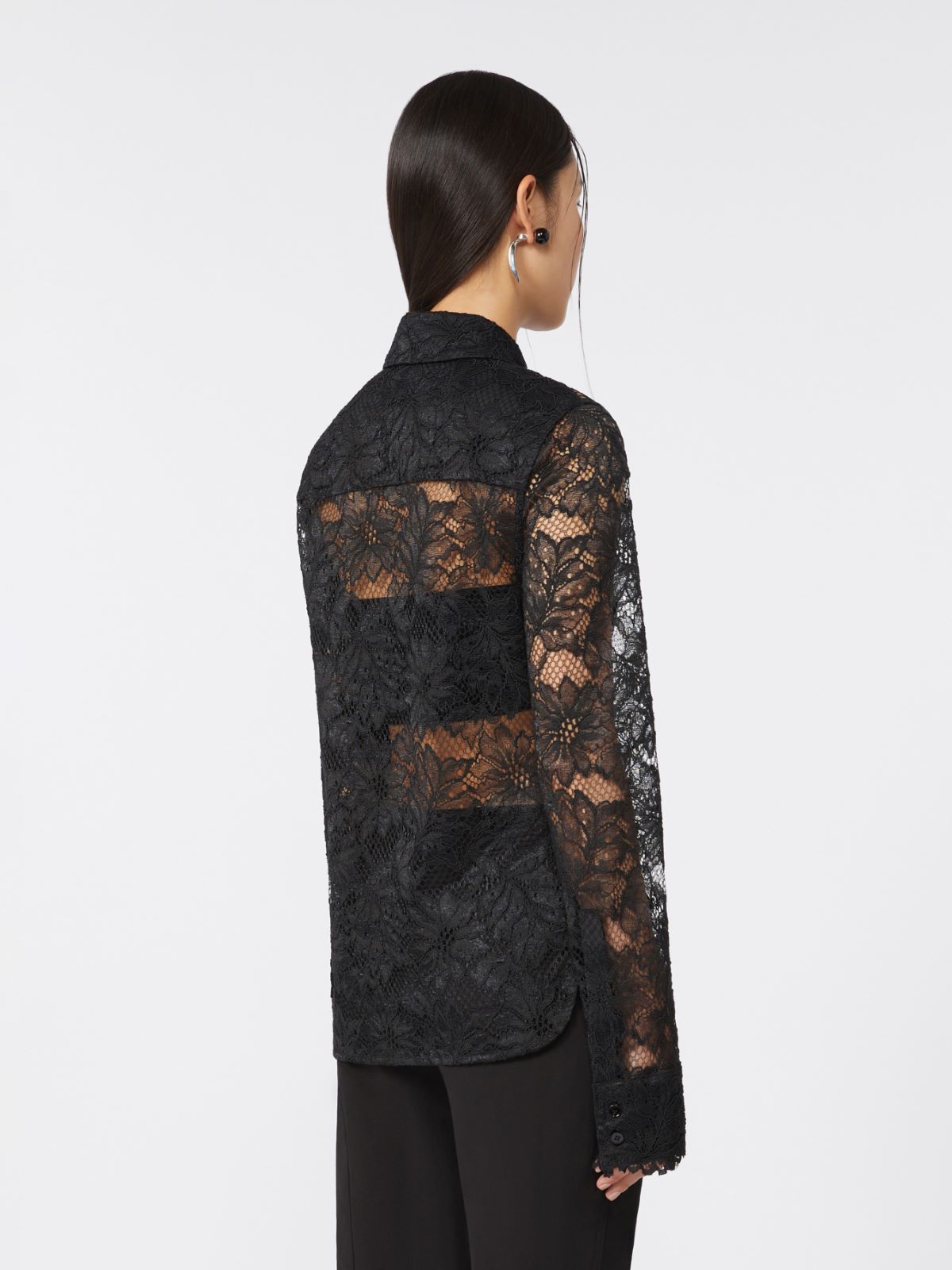 덴티체 폴리 셔츠 - BLACK - 3