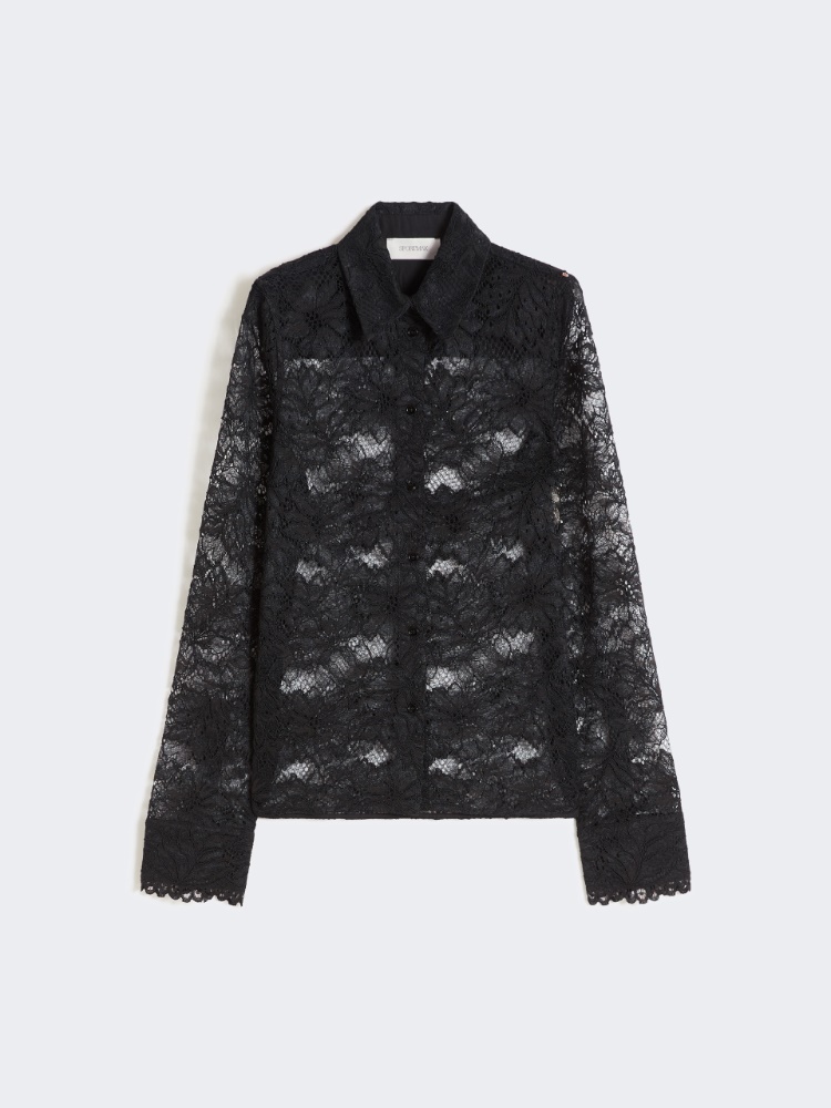 덴티체 폴리 셔츠 - BLACK - 6