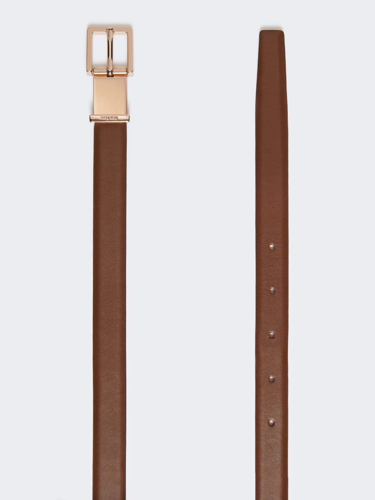 Leather belt - BROWN - Max Mara - 2