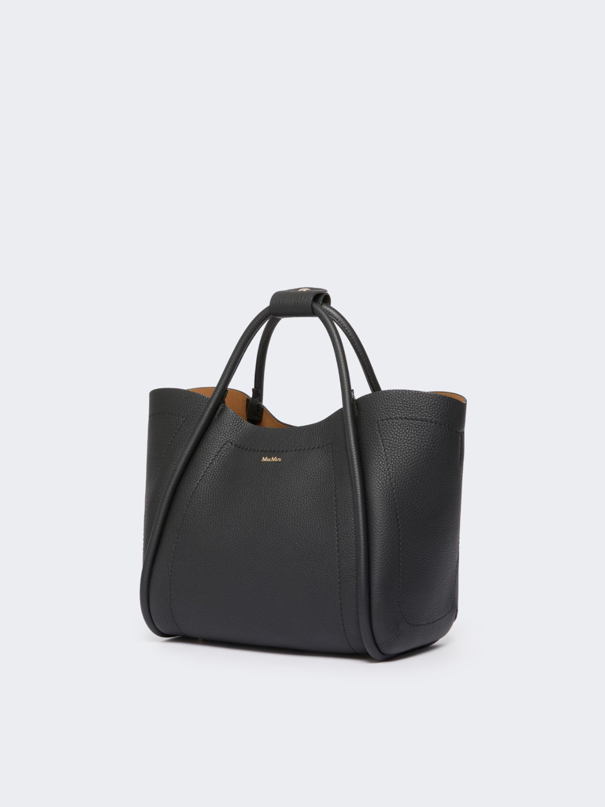 Small leather Marine bag - BLACK - Max Mara - 5