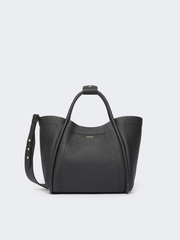 Small leather Marine bag - BLACK - Max Mara